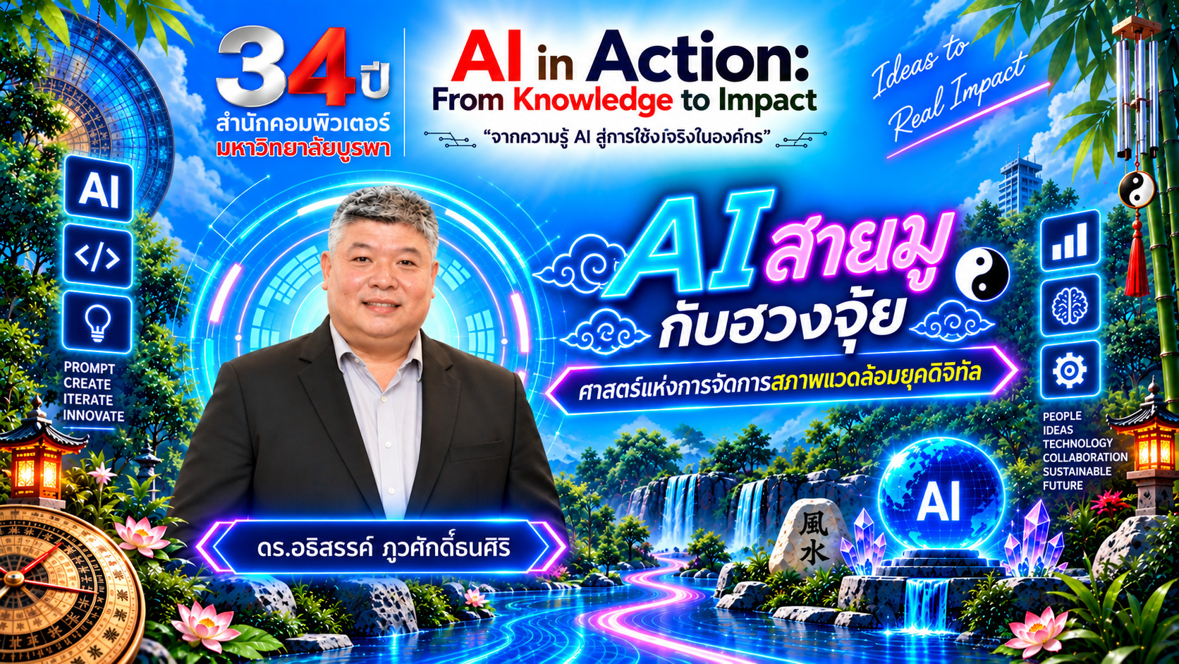 AI สายมูกับฮวงจุ้ย: ศาสตร์แห่งการจัดการสภาพแวดล้อมยุคดิจิทัล CC066