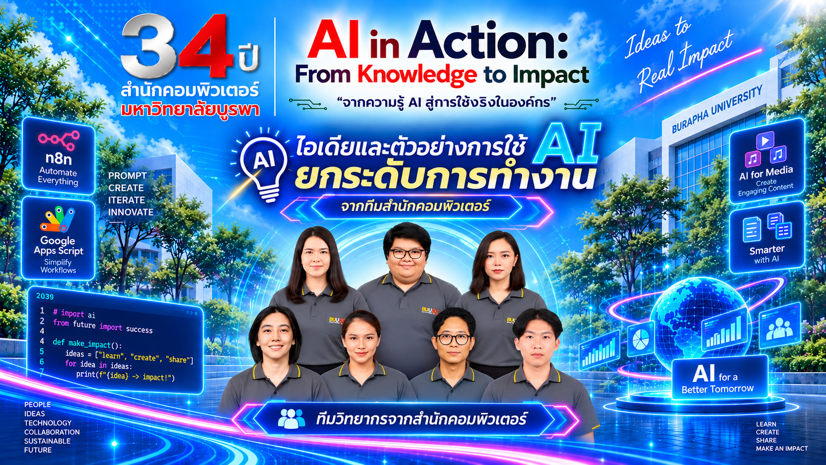 AI in Action: From Knowledge to Impact จากความรู้ AI สู่การใช้จริงในองค์กร CC067